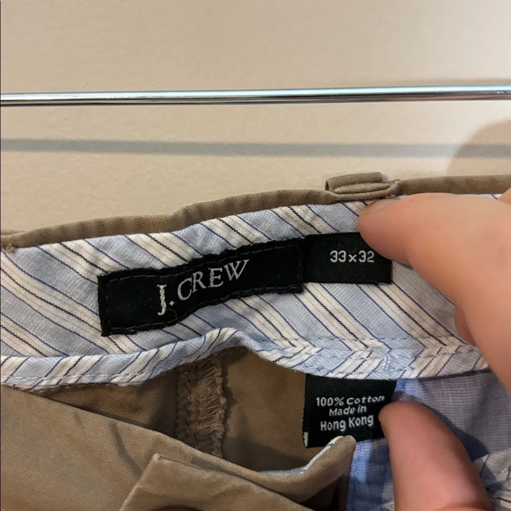 J. Crew Khaki Chino Pants Cotton Preppy